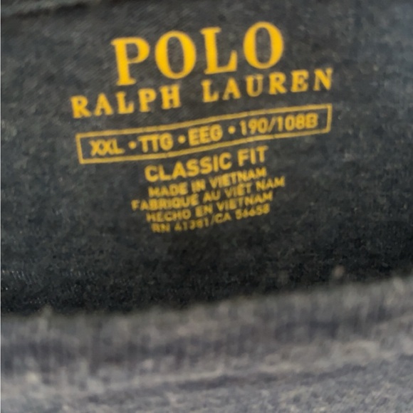Polo Ralph Lauren Size XXL Classic Fit Dark Blue - Picture 5 of 5